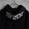 Supreme 2019 Sequin Arc Hooded Sweatshirt シュプリーム スパンコール ロゴ パーカー ブラック