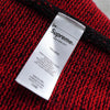 Supreme 24SS Contrast Arc Sweater シュプリーム ニット ブラック / レッド