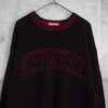 Supreme 24SS Contrast Arc Sweater シュプリーム ニット ブラック / レッド