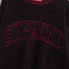 Supreme 24SS Contrast Arc Sweater シュプリーム ニット ブラック / レッド