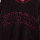 Supreme 24SS Contrast Arc Sweater シュプリーム ニット ブラック / レッド - NEWSED