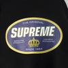 Supreme Crown Hooded Sweatshirt シュプリーム ロゴ クラウン バックプリント パーカー ブラック