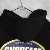 Supreme Crown Hooded Sweatshirt シュプリーム ロゴ クラウン バックプリント パーカー ブラック - NEWSED
