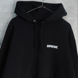 Supreme Crown Hooded Sweatshirt シュプリーム ロゴ クラウン バックプリント パーカー ブラック - NEWSED