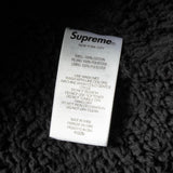 Supreme Faux Shearling Lined Work Shirt シュプリーム ブラック デニム シャツジャケット メンズ - NEWSED
