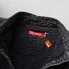Supreme Faux Shearling Lined Work Shirt シュプリーム ブラック デニム シャツジャケット メンズ