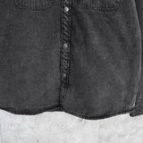 Supreme Faux Shearling Lined Work Shirt シュプリーム ブラック デニム シャツジャケット メンズ - NEWSED