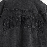 Supreme Faux Shearling Lined Work Shirt シュプリーム ブラック デニム シャツジャケット メンズ - NEWSED