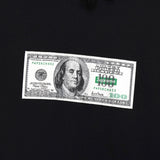 Supreme Franklin Hooded Sweaatshirt シュプリーム ドル札 パーカー フーディー ブラック - NEWSED