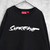 Supreme Futura Logo Crewneck シュプリーム ロゴ スウェット ブラック
