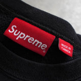 Supreme Futura Logo Crewneck シュプリーム ロゴ スウェット ブラック - NEWSED