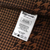 Supreme Houndstooth Logos Snap Front Jacket シュプリーム 千鳥格子柄 ロゴ ブルゾン ブラウン メンズ