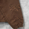 Supreme Houndstooth Logos Snap Front Jacket シュプリーム 千鳥格子柄 ロゴ ブルゾン ブラウン メンズ