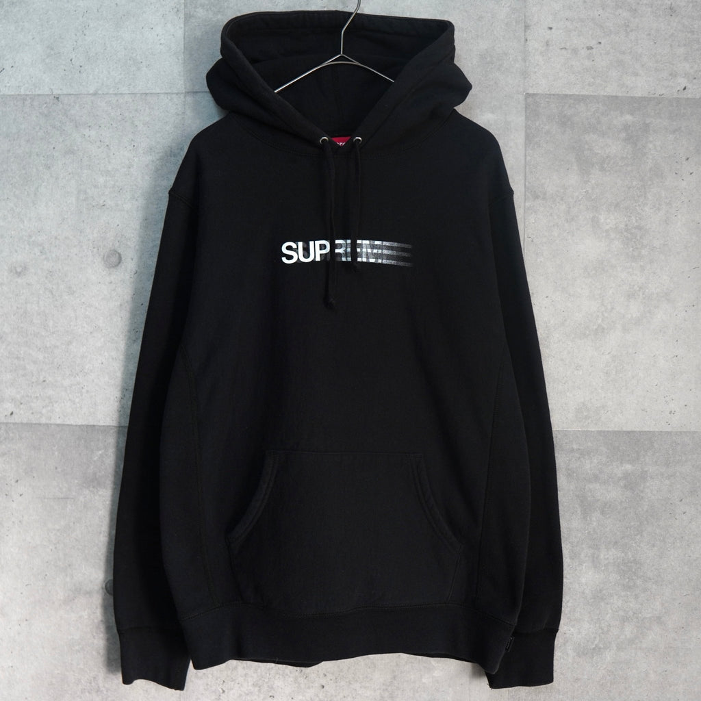 Supreme Motion Logo Hooded Sweatshirt シュプリーム モーションロゴ パーカー ブラック
