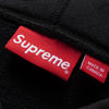 Supreme Perforated Leather Hooded Sweatshirt シュプリーム パンチング レザー ロゴ パーカー ブラック
