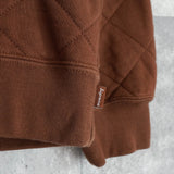 Supreme Quilted Hooded Sweatshirt シュプリーム キルティング パーカー キャメル - NEWSED