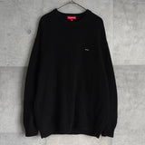 Supreme Textured Small Box Sweater シュプリーム スモール ボックスロゴ テクスチャー ニット ブラック - NEWSED