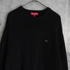 Supreme Textured Small Box Sweater シュプリーム スモール ボックスロゴ テクスチャー ニット ブラック