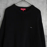 Supreme Textured Small Box Sweater シュプリーム スモール ボックスロゴ テクスチャー ニット ブラック - NEWSED