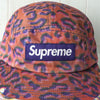 Supreme Washed Chino Twill Camp Cap シュプリーム キャップ ピンク