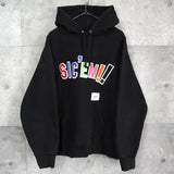 Supreme × WTAPS Sic`em!!Hooded Sweatshirt シュプリーム × ダブルタップス フーディー パーカー ブラック - NEWSED