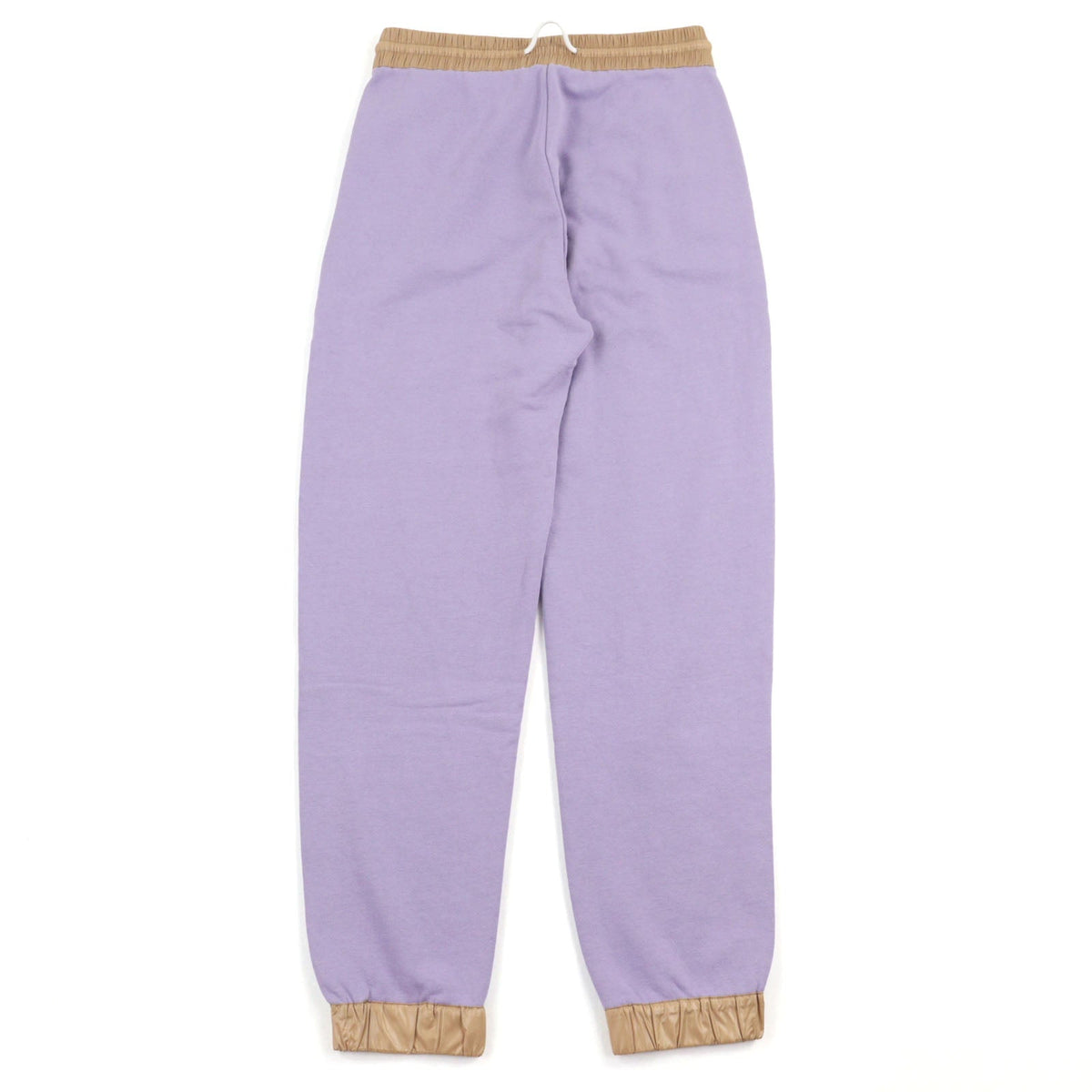 モンクレール SWEATBOTTOM ロゴワッペン付き ドローストリング コントラストトリム スウェット パンツ パープル M メンズ - NEWSED