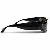 バレンシアガ SWIFT OVAL 現行品 オーバル アイウェア サングラス ブラック 65□17-125 メンズ - NEWSED