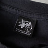 Stussy Shadow Man 双面印花 T 恤 黑色