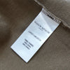 Maison Kitsune College Logo T-Shirt in Brown Khaki