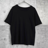 エムエムシックス メゾンマルジェラ バックロゴ Tシャツ ブラック - NEWSED