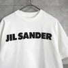 Jil Sander 徽标 T 恤白色