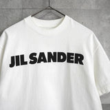 ジルサンダー ロゴ Tシャツ ホワイト - NEWSED