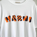 マルニ マルチカラーロゴ Tシャツ ホワイト - NEWSED