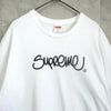 Supreme 徽标 T 恤白色
