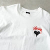 Stussy 徽标双面印花短袖 T 恤（白色）