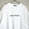 Balenciaga Logo Oversized T-Shirt White