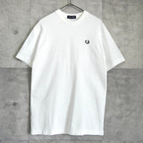 フレッドペリー ロゴ 鹿の子 Tシャツ ホワイト - NEWSED