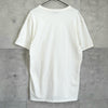 メゾンキツネ 筆記体ロゴ Tシャツ ホワイト