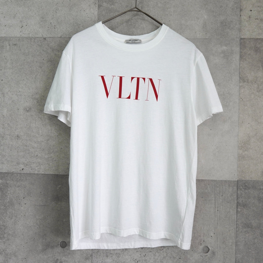Valentino 白色徽标 T 恤