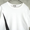 PLAY Comme des Garçons x Nike Heart Logo Swoosh Logo T-Shirt White