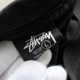 ステューシー 両面プリント Tシャツ ブラック - NEWSED