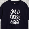 Old Stüssy print T-shirt in navy