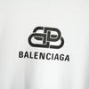 Balenciaga 徽标超大 T 恤白色