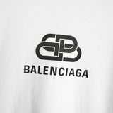 バレンシアガ ロゴ オーバーサイズ Tシャツ ホワイト - NEWSED
