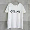 セリーヌ クラシックロゴ Tシャツ ホワイト