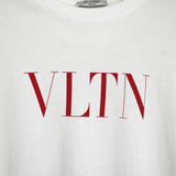 ヴァレンティノ ロゴ Tシャツ ホワイト - NEWSED