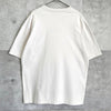 Balenciaga 米色徽标刺绣超大 T 恤