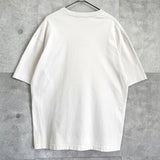 バレンシアガ ロゴ刺繍 オーバーサイズ Tシャツ ベージュ - NEWSED