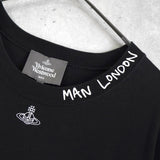 ヴィヴィアン ウエストウッド マン オーブ Tシャツ ブラック - NEWSED