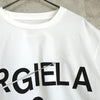 エムエムシックス ロゴ Tシャツ ホワイト